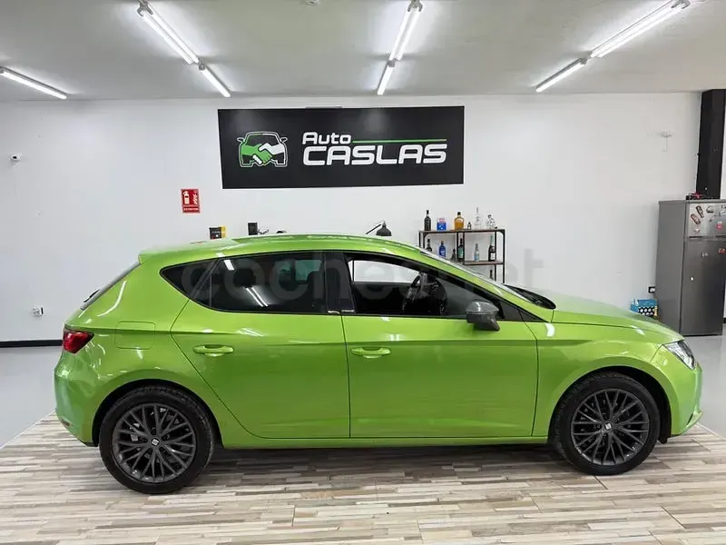 Usado Seat Leon XCELLENCE 150 CV (110 kW) 2016 Verde Berlina