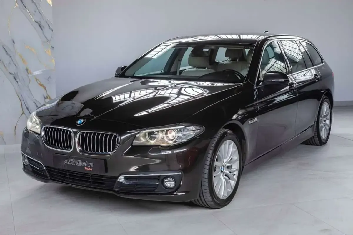 Usado BMW 520 Luxury Line 190 CV (139 kW) 2015 Gris Familiar