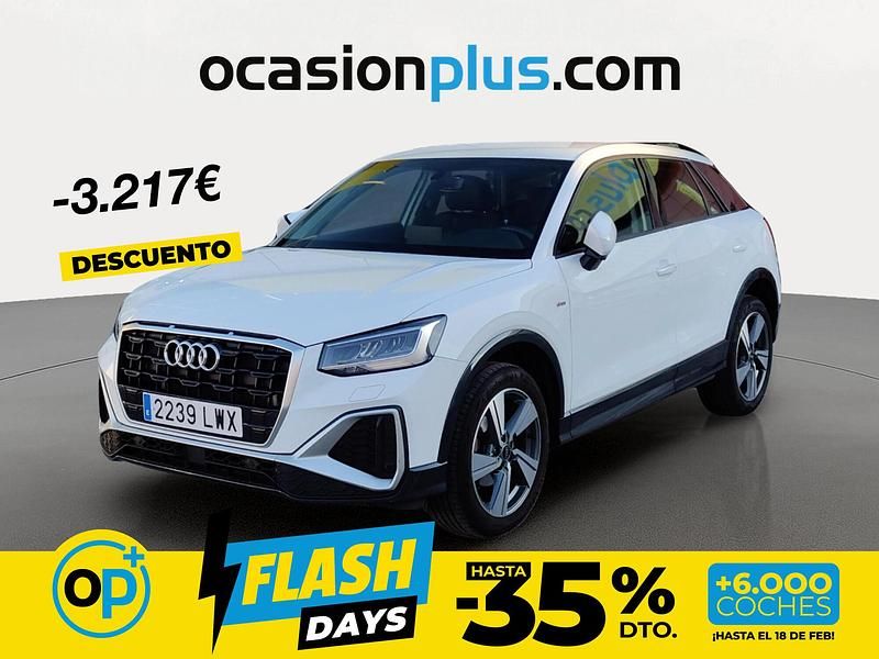 Usado Audi Q2 S-Line 116 CV (85 kW) 2022 Blanco SUV