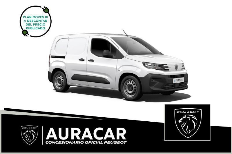 Blanco Nuevo 2024 Peugeot E-Partner Monovolumen | 31.080 € (Precio justo) - Imagen 1/4