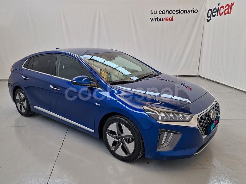 Azul Usado 2021 Hyundai Ioniq Berlina | 17.900 € (Precio justo) - Imagen 1/3