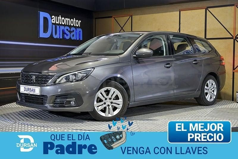 Usado Peugeot 308 SW Allure 131 CV (96 kW) 2018 Gris / plata Familiar