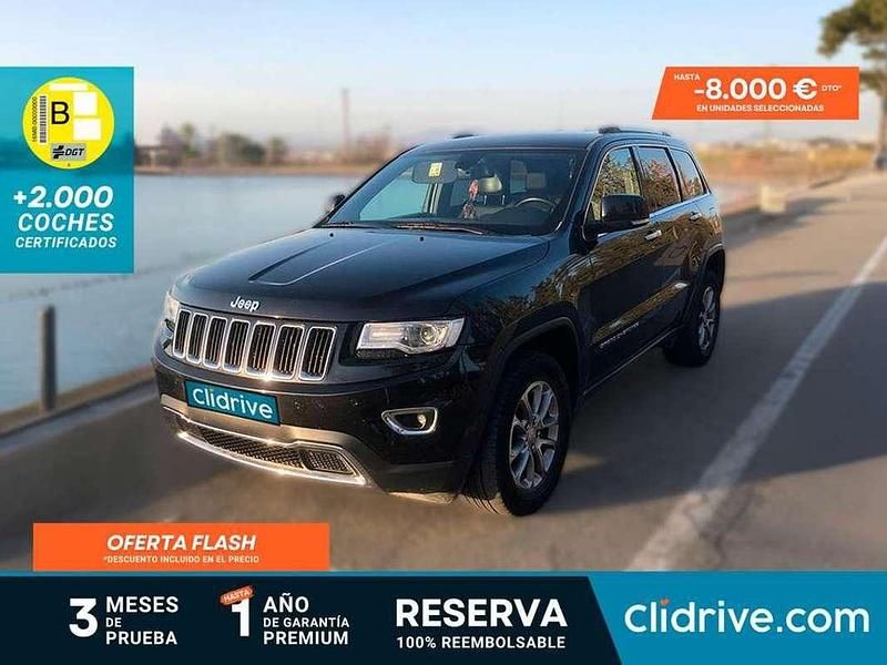 Negro Usado 2014 Jeep Grand Cherokee Limited SUV | 13.990 € - Imagen 1/4