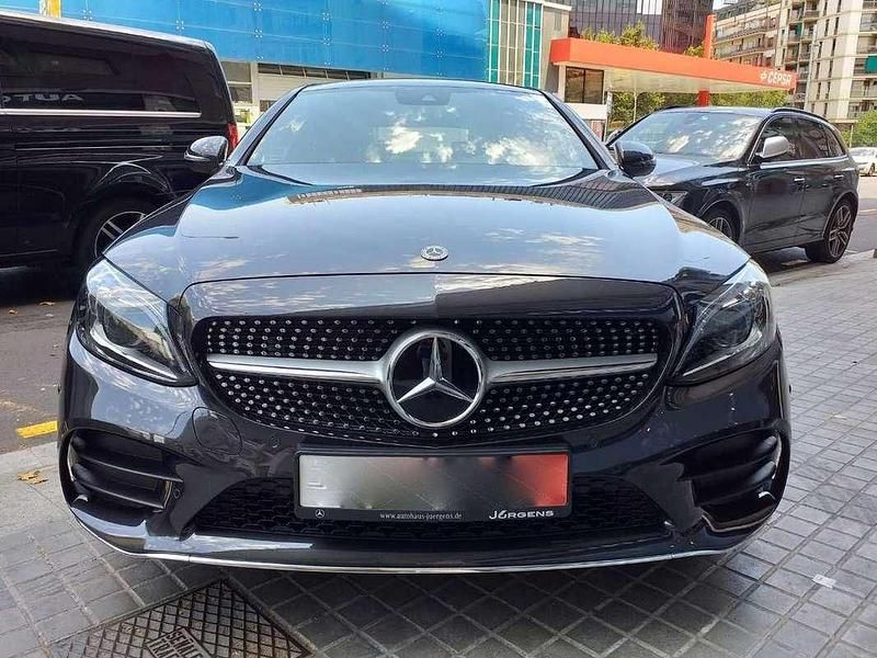 Usado Mercedes C300 AMG 258 CV (189 kW) 2019 Gris Berlina