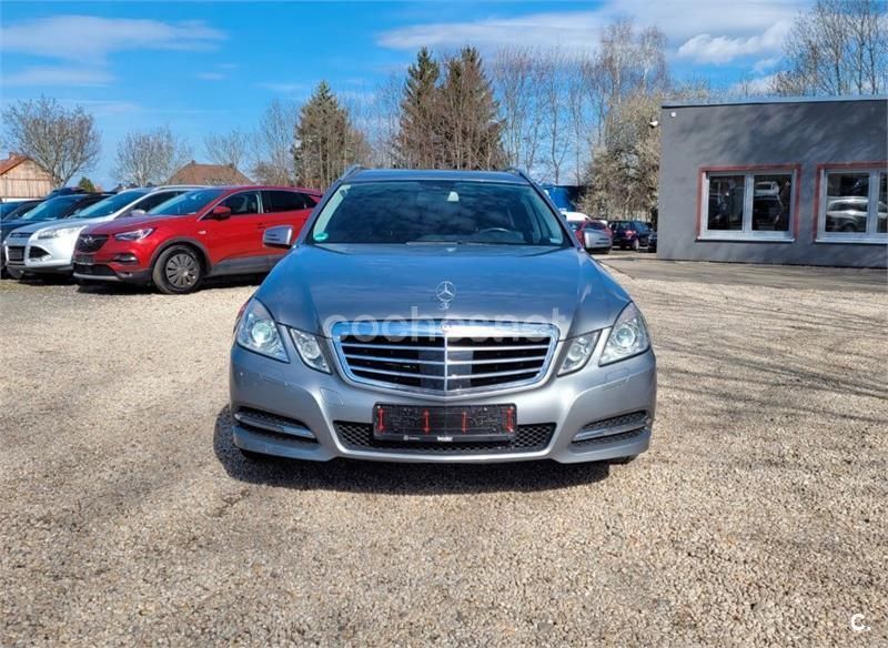 Gris / plata Usado 2013 Mercedes E300 Avantgarde Familiar | 16.000 € (Buen precio) - Imagen 1/4
