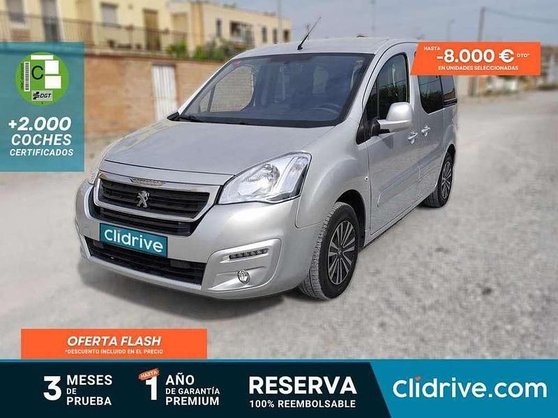 Gris Usado 2016 Peugeot Partner Tepee Access Monovolumen | 6690 € (Buen precio) - Imagen 1/3
