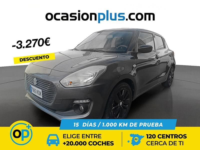 Usado Suzuki Swift 111 CV (81 kW) 2017 Gris Utilitario
