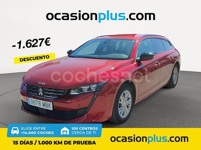 Rojo Usado 2022 Peugeot 508 Active Familiar | 17.900 € (Precio justo) - Imagen 1/4
