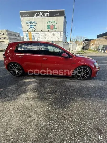 Usado VW Golf VII GTD 184 CV (135 kW) 2015 Rojo Berlina