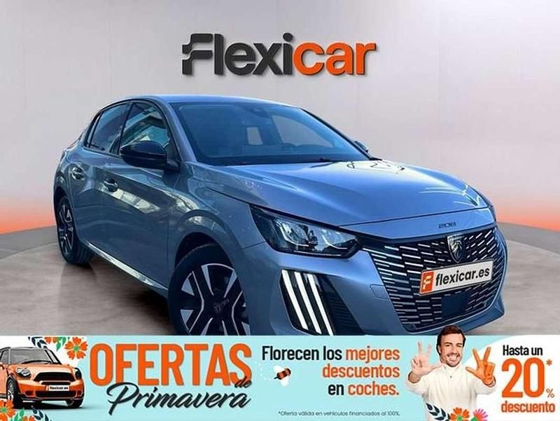 Usado Peugeot 208 Allure 101 CV (74 kW) 2025 Gris Utilitario