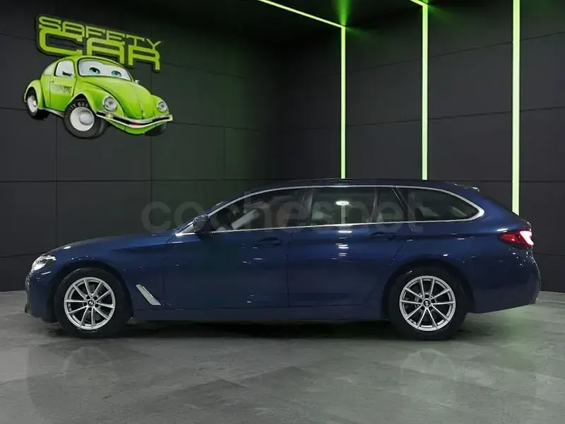 Usado BMW 520 190 CV (139 kW) 2021 Azul Familiar