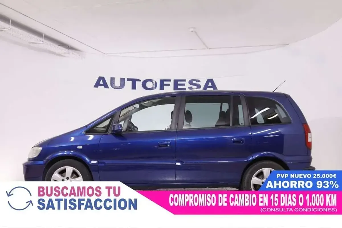 Usado Opel Zafira 125 CV (91 kW) 2005 Azul Monovolumen