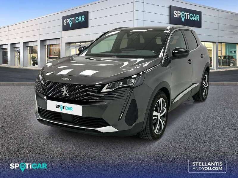 Gris Usado 2021 Peugeot 3008 GT SUV | 19.900 € (Precio justo) - Imagen 1/4