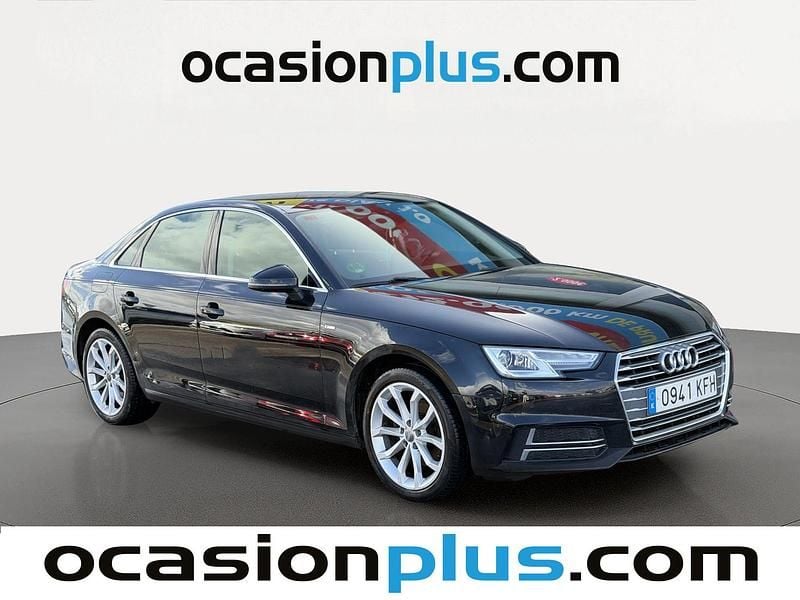 Usado Audi A4 S-Line 122 CV (89 kW) 2017 Negro Berlina