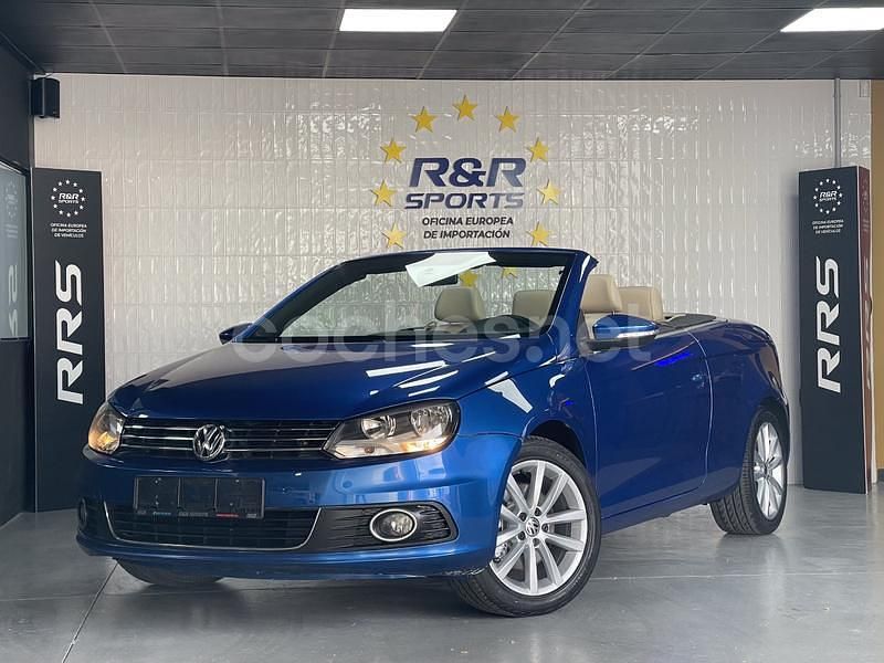 Azul Usado 2012 VW Eos Sport Descapotable | 11.990 € (Precio justo) - Imagen 1/4