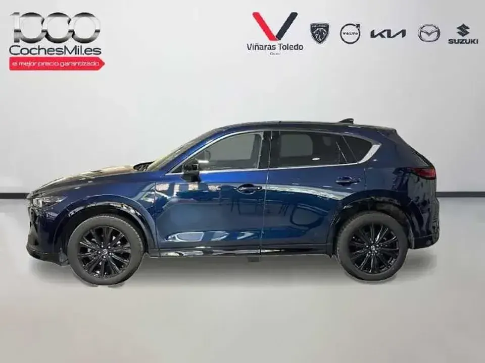 Usado Mazda CX-5 Homura-Line 184 CV (135 kW) 2024 Azul SUV