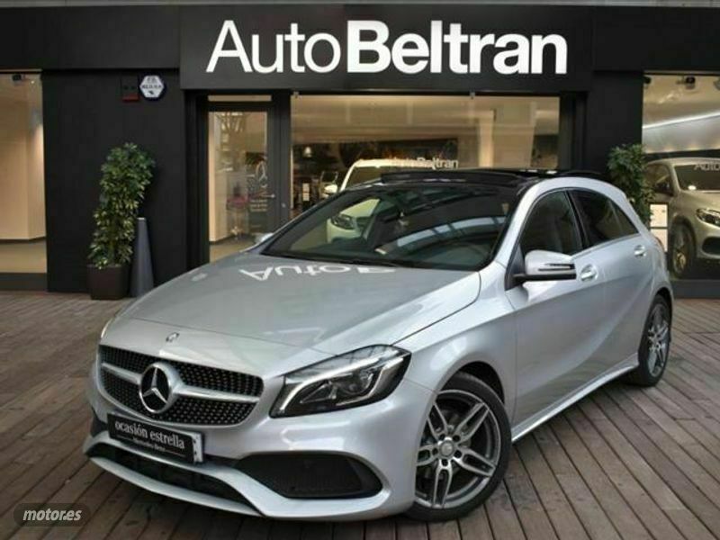Plateado Usado 2017 Mercedes A180 Berlina | 24.500 € (Caro) - Imagen 1/4