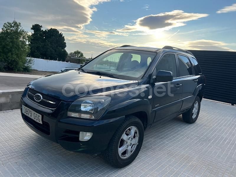 Negro Usado 2008 Kia Sportage Active SUV | 4999 € (Buen precio) - Imagen 1/4