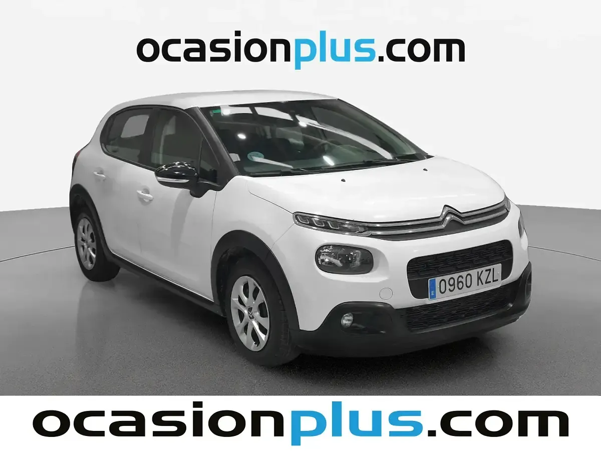Usado Citroën C3 Feel 99 CV (72 kW) 2019 Blanco Berlina