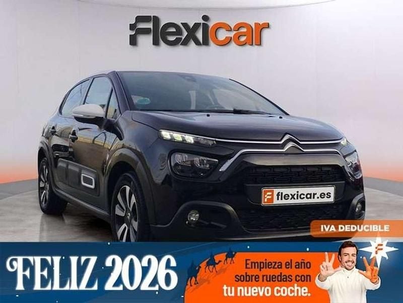 Negro Usado 2024 Citroën C3 PureTech Berlina | 10.690 € (Buen precio) - Imagen 1/4