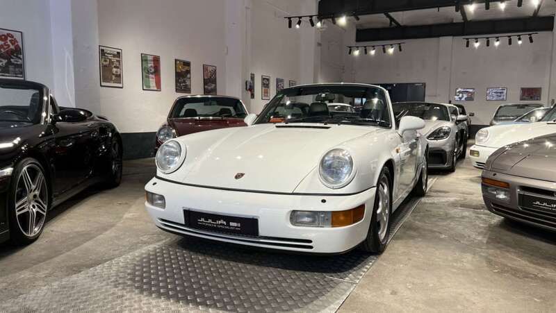 Blanco Usado 1990 Porsche 911 Carrera 4 Cabriolet Descapotable | 60.911 € - Imagen 1/4
