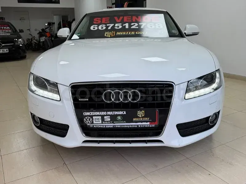 Usado Audi A5 240 CV (176 kW) 2011 Blanco Coupe