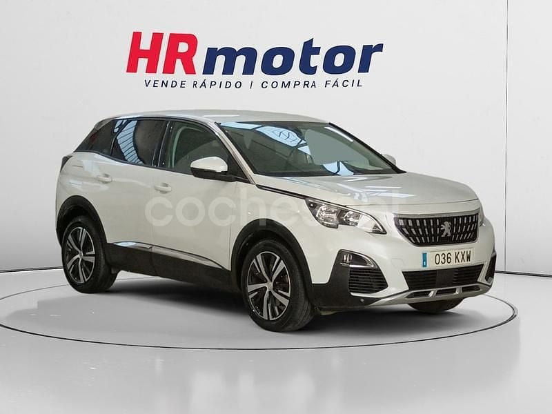 Blanco Usado 2019 Peugeot 3008 Allure SUV | 13.800 € (Buen precio) - Imagen 1/4