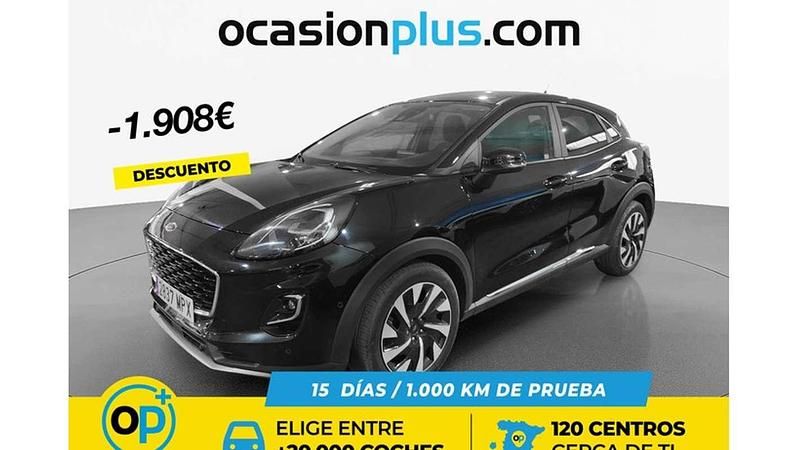 Usado Ford Puma Titanium 125 CV (91 kW) 2024 Negro SUV