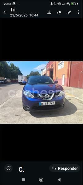 Brugt Nissan Qashqai N-Vision 115 HK (84 kW) 2016 Blå SUV