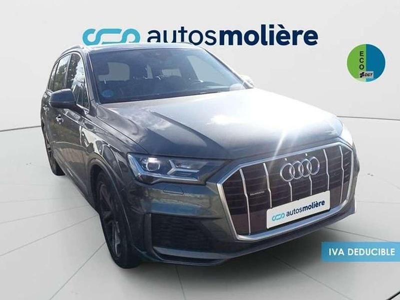 Usado Audi Q7 S-Line 231 CV (169 kW) 2021 Gris SUV