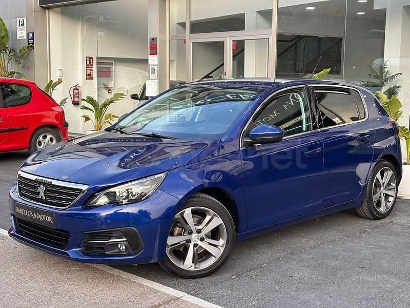 Usado Peugeot 308 Active 130 CV (95 kW) 2018 Azul Berlina