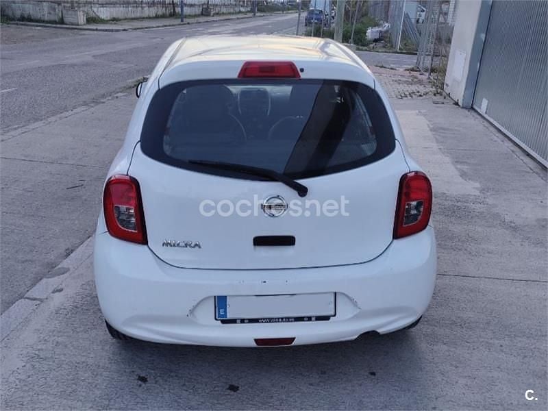Usado Nissan Micra 80 CV (58 kW) 2014 Blanco Utilitario