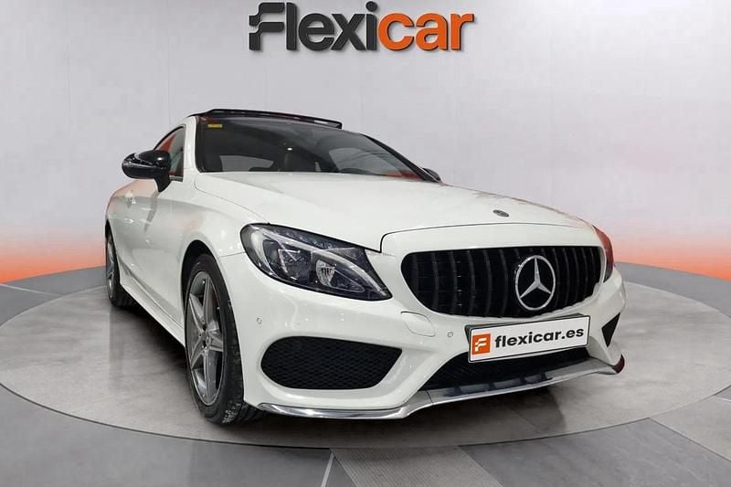 Blanco Usado 2017 Mercedes C220 Coupe | 23.490 € (Precio justo) - Imagen 1/4
