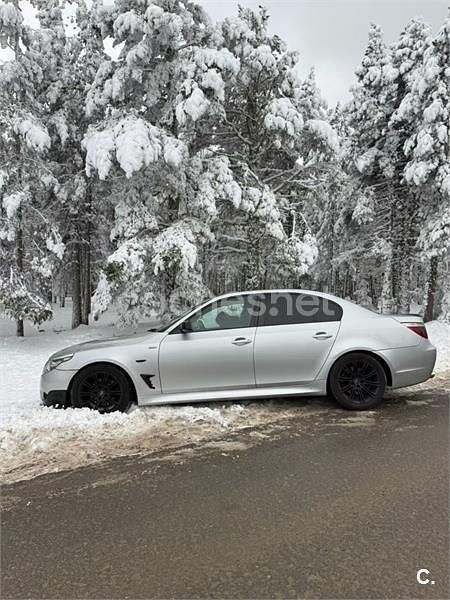 Usado BMW 520 163 CV (119 kW) 2007 Gris / plata Berlina