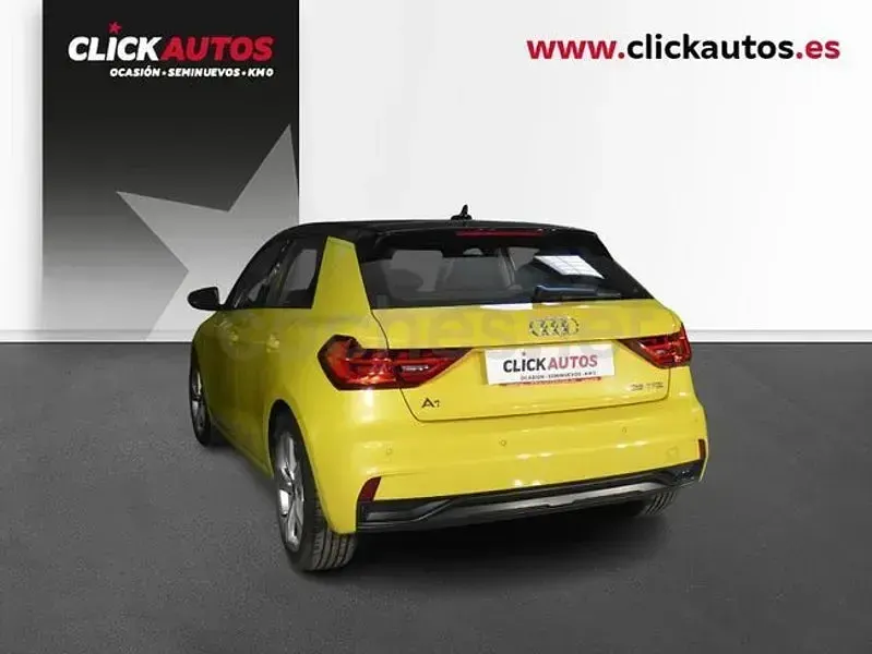 Usado Audi A1 Sportback Advanced 95 CV (69 kW) 2022 Amarillo Utilitario