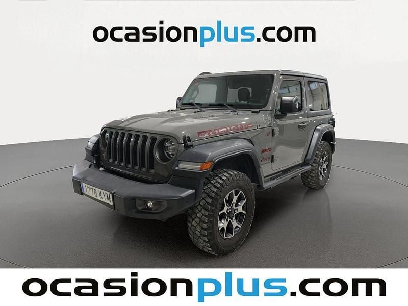 Usado Jeep Wrangler Rubicon 200 CV (147 kW) 2019 Gris SUV