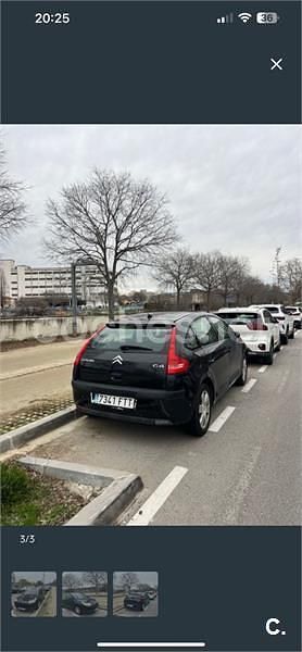 Usado Citroën C4 92 CV (67 kW) 2007 Negro Berlina