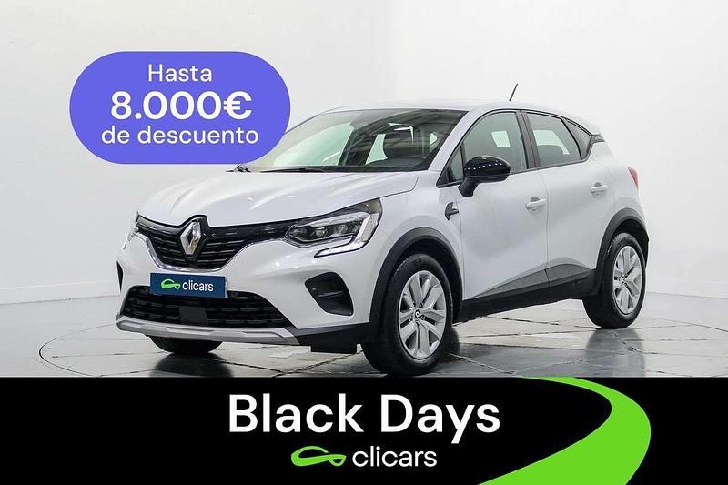 Blanco Usado 2021 Renault Captur Intens SUV | 10.890 € (Buen precio) - Imagen 1/4