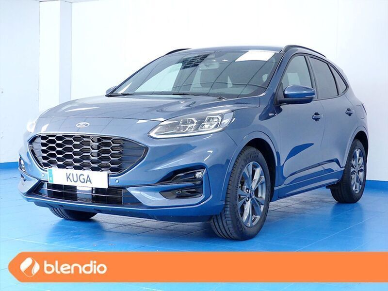Azul Usado 2022 Ford Kuga ST-Line SUV | 36.730 € - Imagen 1/4