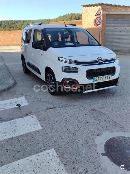 Usado Citroën e-Berlingo Shine 130 CV (95 kW) 2019 Blanco Monovolumen