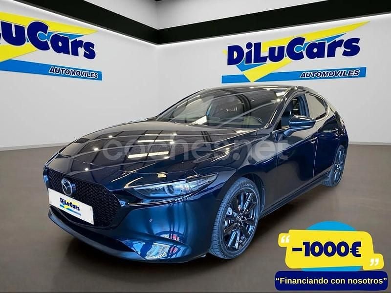 Azul Usado 2022 Mazda 3 Berlina | 19.550 € (Super precio) - Imagen 1/4
