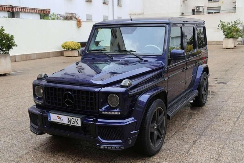 Azul Usado 2009 Mercedes G55 AMG AMG SUV | 55.000 € - Imagen 1/4