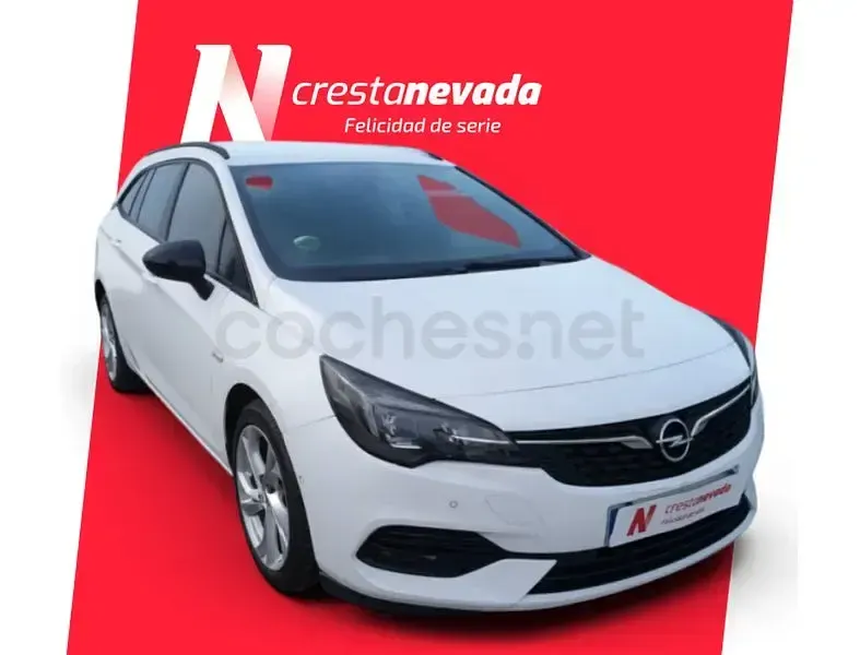 Usado Opel Astra GS Line 105 CV (77 kW) 2021 Blanco Familiar