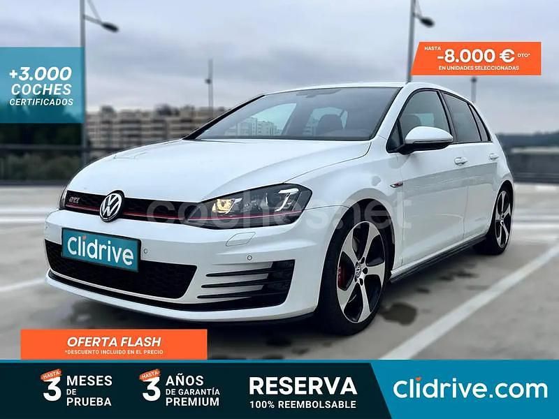 Blanco Usado 2016 VW Golf GTI Berlina | 20.290 € (Precio justo) - Imagen 1/3
