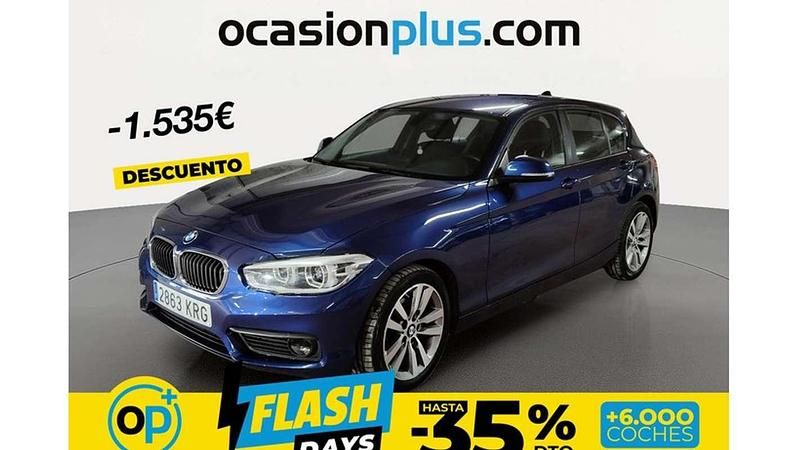 Usado BMW 118 136 CV (100 kW) 2018 Azul Utilitario