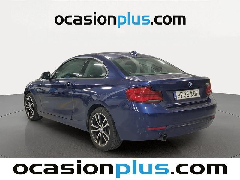 Usado BMW 218 150 CV (110 kW) 2017 Azul Coupe