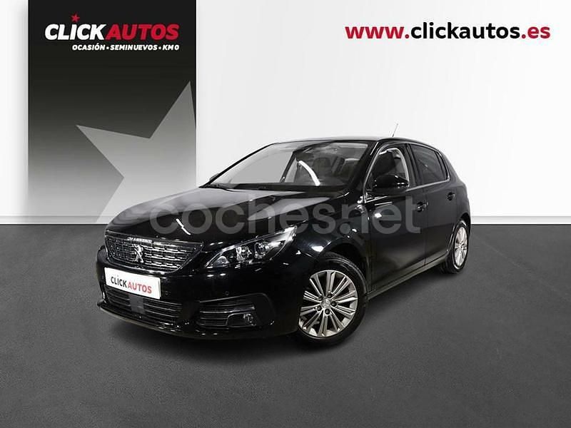 Negro Usado 2021 Peugeot 308 Allure Berlina | 12.450 € (Precio justo) - Imagen 1/4