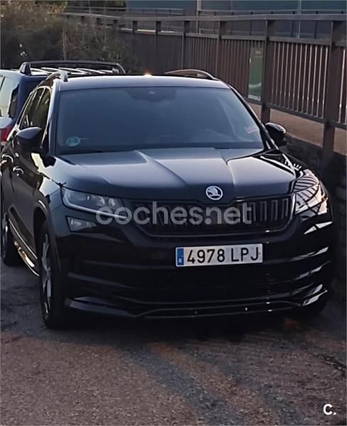 Usado Skoda Kodiaq SportLine 200 CV (147 kW) 2021 Negro SUV