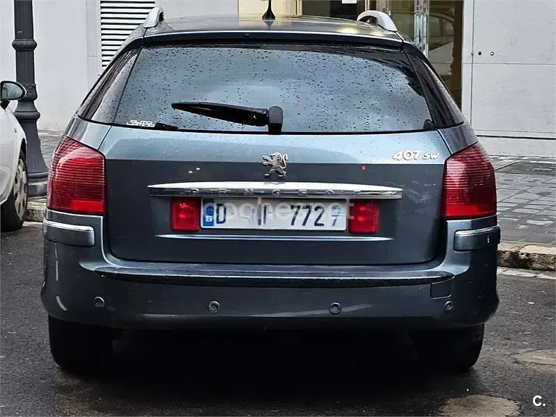 Usado Peugeot 407 Premium 136 CV (100 kW) 2007 Beige Familiar