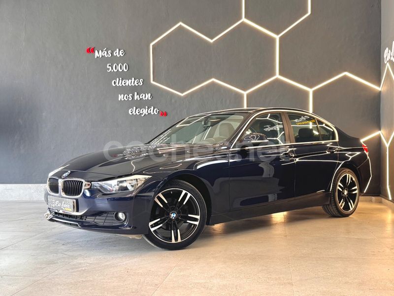 Usado BMW 316 116 CV (85 kW) 2014 Azul Berlina